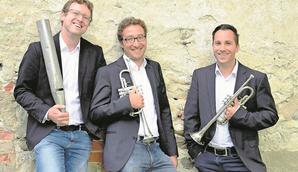 Das Trio Toccata tritt am Pfingstmontag in Berneck auf.