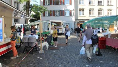 Rathausplatz ist jetzt Marktplatz