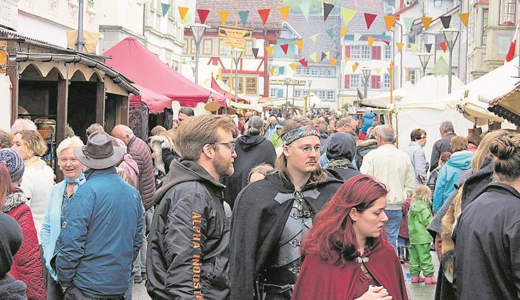 Der Markt lebte vom Mix aus 14. und 21. Jahrhundert.