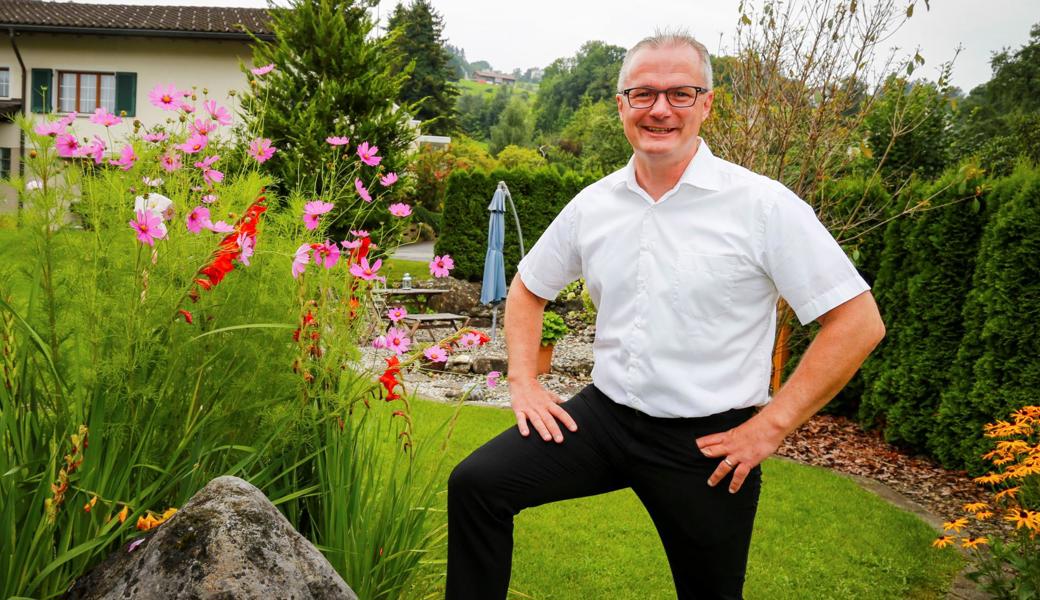 Simon Diezi ist in Thal geboren und aufgewachsen: Er will nun in die Fussstapfen des Ende September abtretenden Gemeindepräsidenten Felix Wüst treten. 