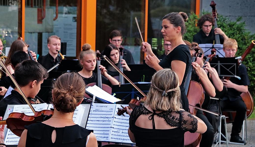 Grossartiger Klangkörper: das «Jugendsinfonieorchester» unter der Leitung von Barbara Gschwend.  