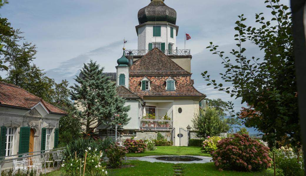 Wahrzeichen von Balgach: Schloss Grünenstein.