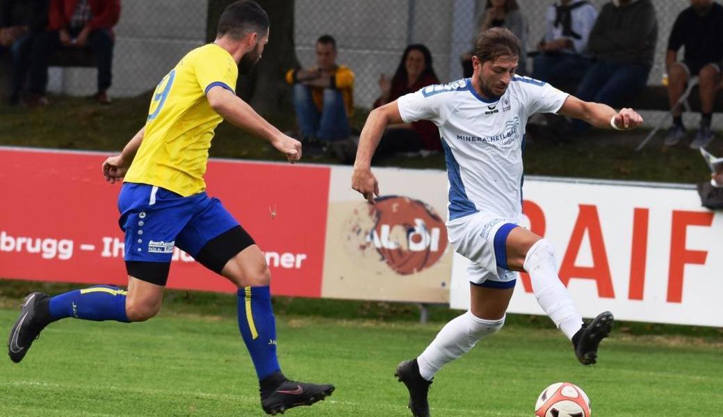 Valdet Istrefi (hier im Dress des FC St. Margrethen) kehrt ins Rheintal zurück.