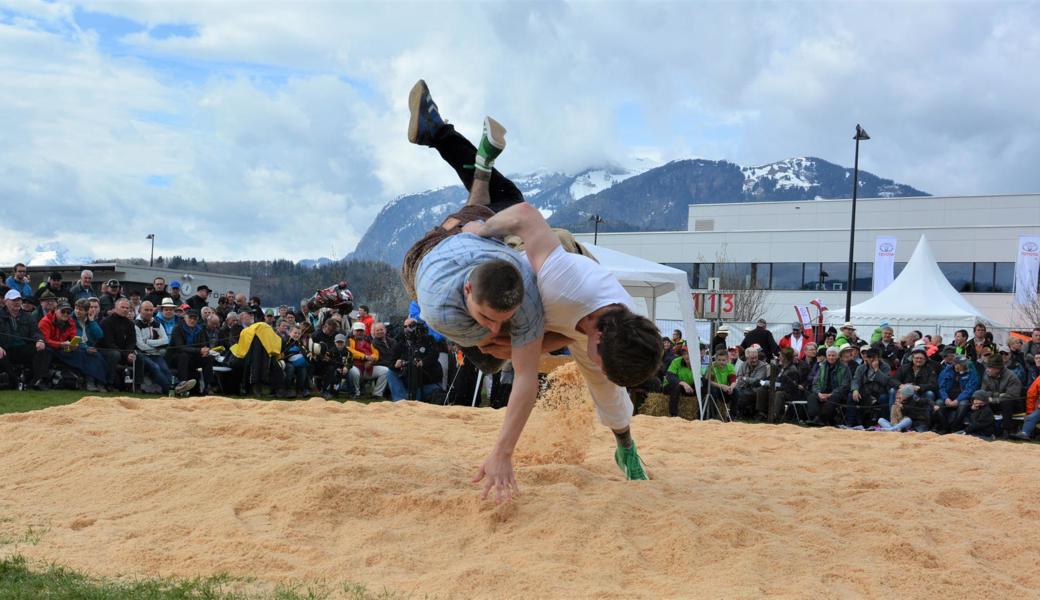 Bereits 2015 fand auf dem Bildstöckli in Oberriet ein Verbandsschwingfest statt.