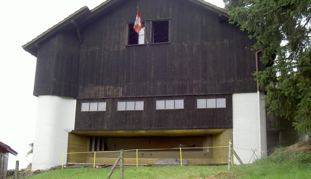 Zu den erhaltenswerten militärischen Bauten zählen auch die vier Bunker an der Stossstrasse ob Altstätten. 