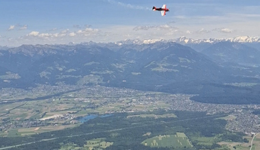 Die dritte Airshow bot ein atemberaubendes Spektakel auf 1794 Höhenmetern