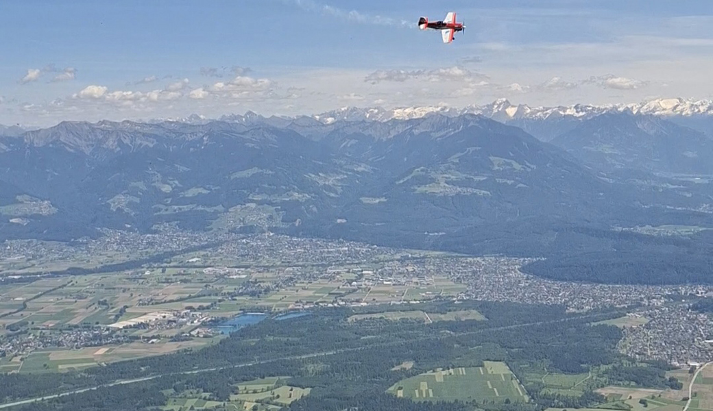 Die dritte Airshow bot ein atemberaubendes Spektakel auf 1794 Höhenmetern