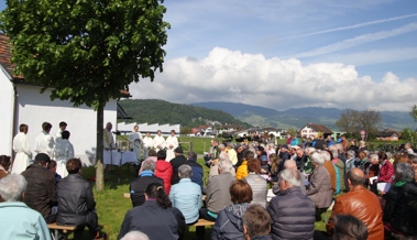 Pfarrei feierte das Auffahrtsfest beim Judas-Thaddäus-Bildstöckli