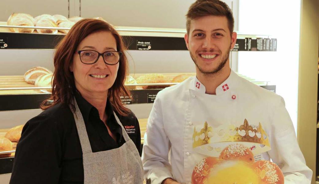 Der Dreikönigstag bedeutet für Jacqueline Künzler und Sohn Fabio Künzler Ausnahmezustand in ihrer Bäckerei. Mit der Tradition der süssen Kuchen wird die Weihnachtszeit abgeschlossen.