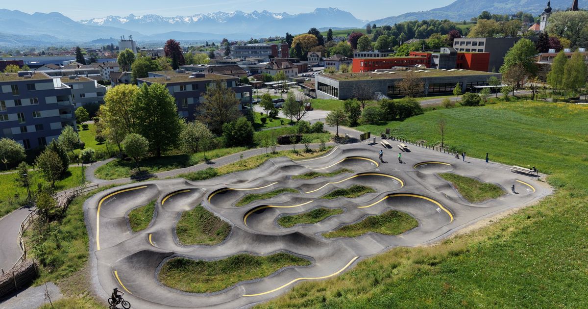 Pump Track Raunheim Ein Bewegungsort für Generationen: Pumptrack-Boom im Rheintal | Der ...