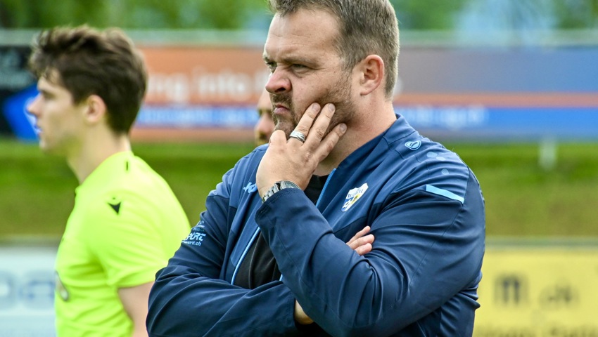 Widnau-Trainer Andreas Lüchinger hatte in Schaffhausen nichts zu feiern.