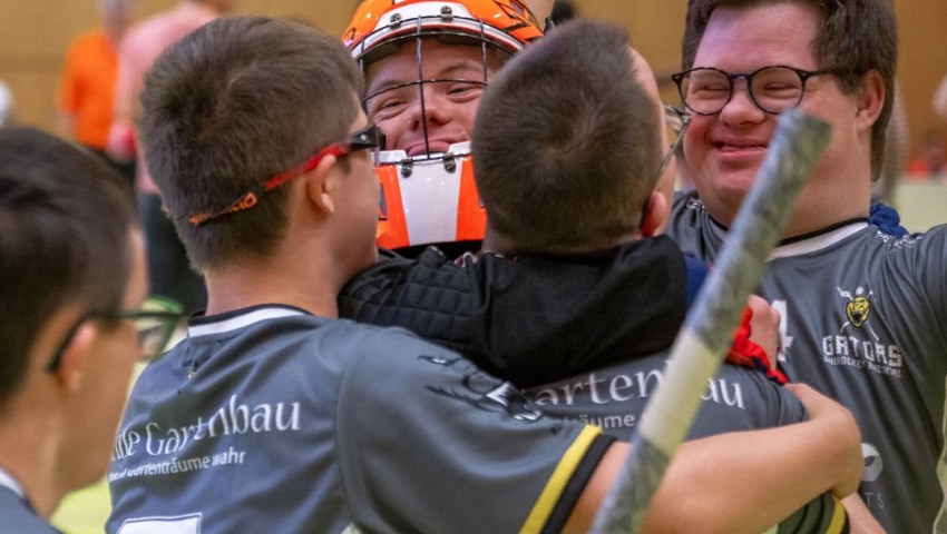 Auf dem Unihockeyfeld gab es jede Menge grosser Emotionen.