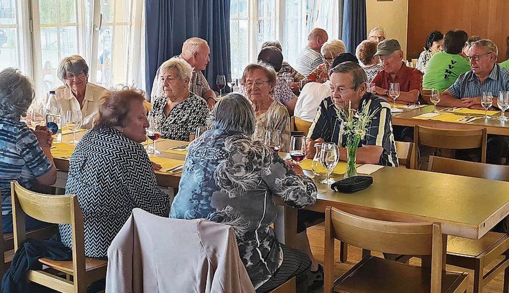 Der Verkehrsverein Montlingen-Eichenwies lud zu einem lockeren Sonntagnachmittag ein. 