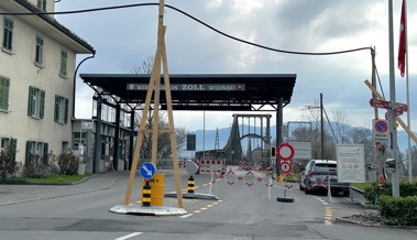 Jetzt ist sie gesperrt: Auf der Wiesenrainbrücke haben die Bauarbeiten begonnen