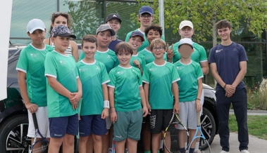 Tennisnachwuchs zeigt Kampfgeist