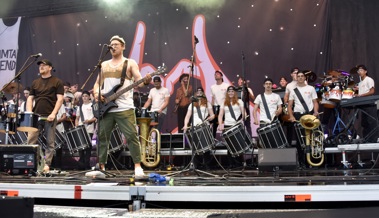 Fäaschtbänkler treten am Szene-Openair auf: Eine getrommelte Liebeserklärung an die Heimat