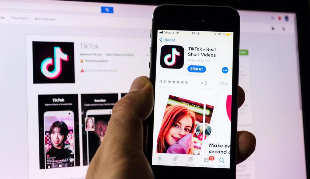 Wird öfter heruntergeladen als Facebook, Youtube oder Instagram: Die App Tiktok.