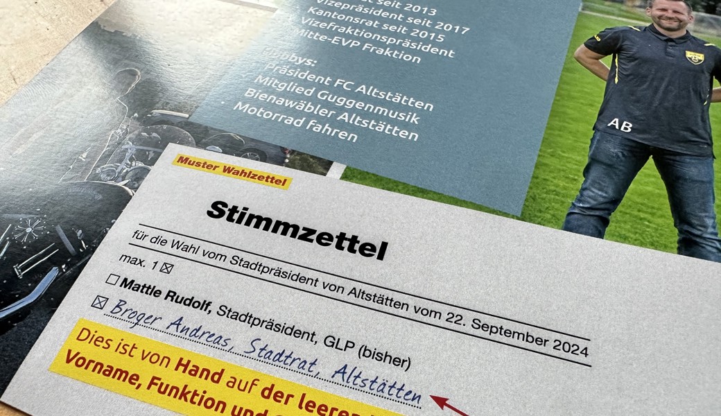 Unsägliches Altstätter Wahl-Wirrwarr: Andreas Broger findet’s nicht mehr lustig