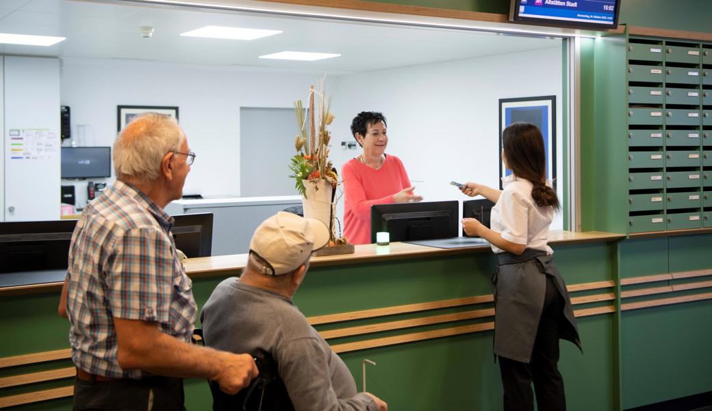 Auch im Spital Altstätten dürfen die Patientinnen und Patienten bald wieder Besucher empfangen.