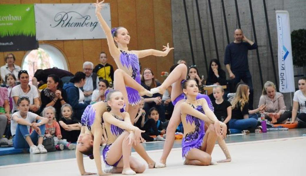 Die Rhythmische Gymnastik vereint Ästhetik und Spitzensport.