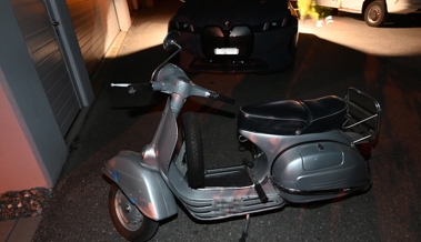 Trotz Unfall weitergefahren: Polizei erwischt Rollerfahrer wenig später