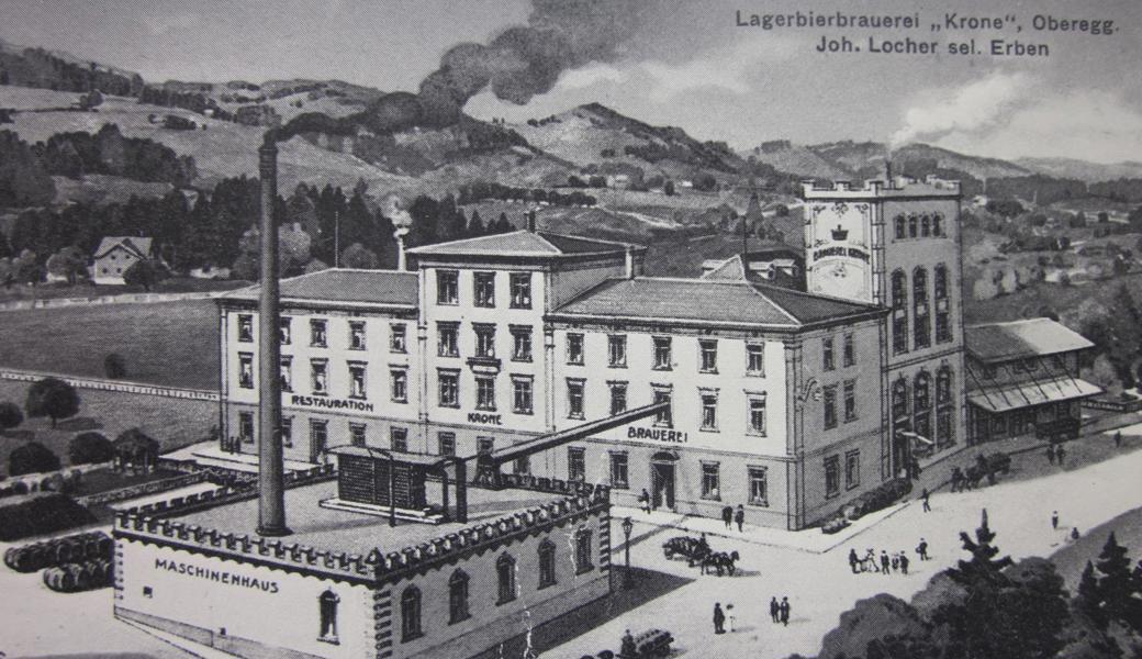 1972 und damit vor 50 Jahren wurde in Oberegg die Brauerei Locher aufgehoben, und 1993 wurden die das Ortsbild prägenden Gebäude abgebrochen. 