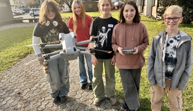 Trotz Nervosität: Beim Drohnenfliegen stürzte niemand ab