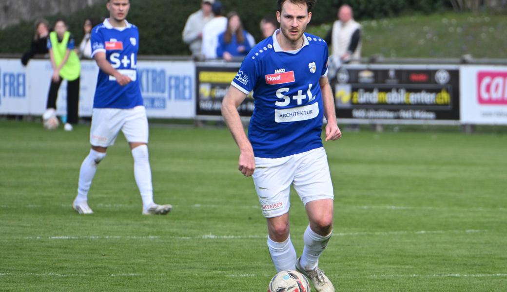 Der FC Widnau verliert in Gossau gegen die U21 des FC St. Gallen mit 2:3 - Lässer und Cabezas trafen.