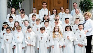 19 Kinder feierten ihre Erstkommunion
