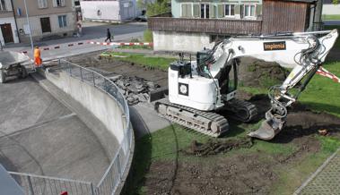 Neubau der Entsorgungsstation beim Gemeindehaus