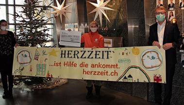 Kantonalbank unterstützt Verein Herzzeit