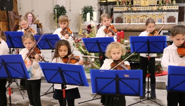 Die Kirche war voll bei den Auftritten der Musikschulkinder