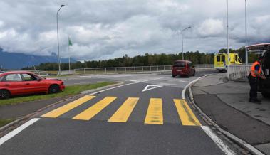 Auffahrunfall auf der Autobahnausfahrt