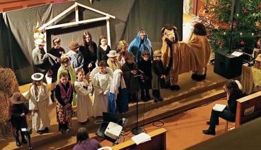 Kinder führen Weihnachtsmusical «So ein Kamel» auf