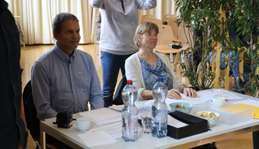 Martin Schelling und Veronika Ortner-Dehmke bildeten die Jury für die Ensemble-Wettbewerbe im Chunrat - Haus der Musik in Altstätten.