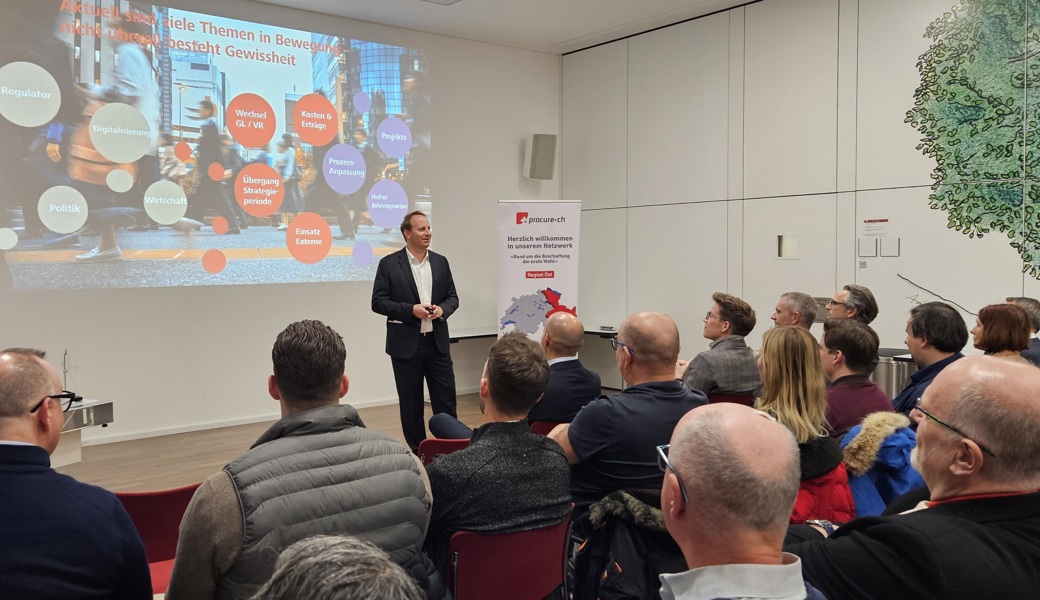 Neujahrs-Anlass procure.ch Region Ost – Ein gelungener Auftakt