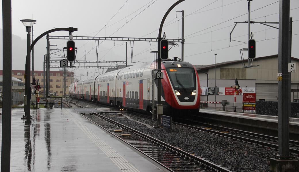 Am Altstätter Bahnhof konnte keiner der beiden 6-Uhr-Schnellzüge (Richtung St.Gallen und Richtung Buchs) wunschgemäss losfahren.