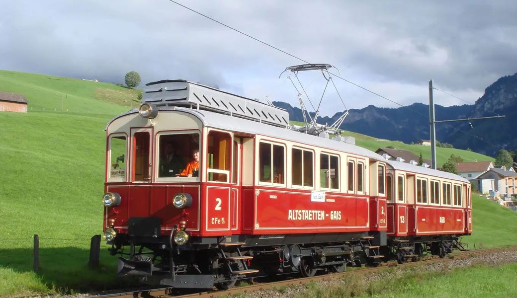 St.Gallen stellt historische Züge der Appenzeller Bahnen unter Schutz