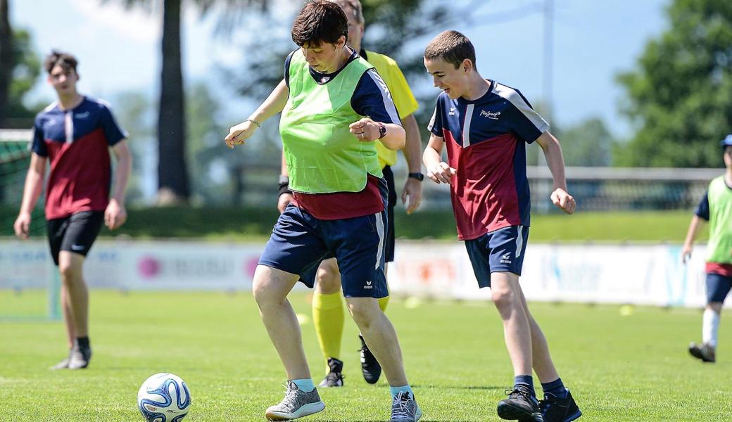 Ab März soll auf der Aegeten monatlich eine Trainingsgruppe des FC Widnau und von Plusport Rheintal kicken.