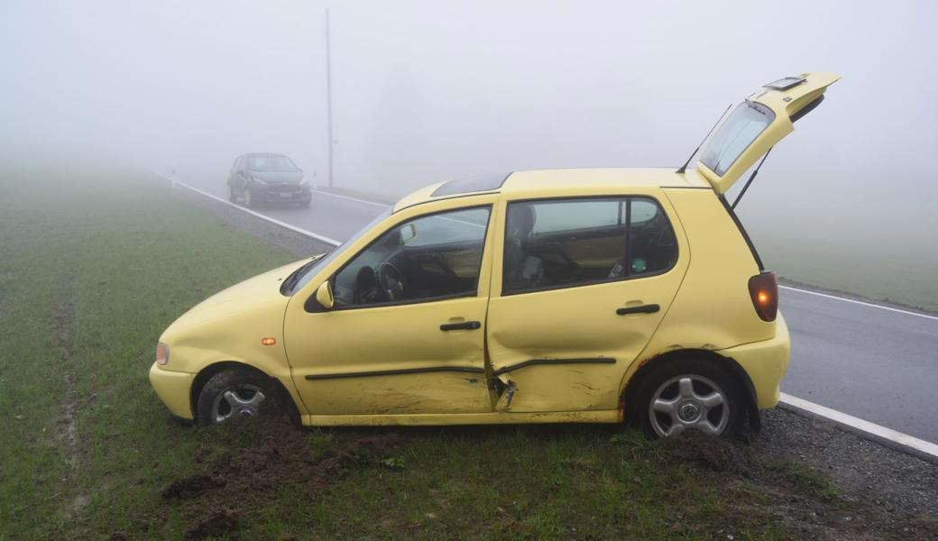 Bei dem Unfall wurde niemand verletzt.