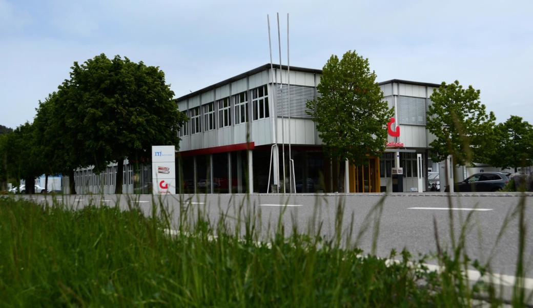 Das Firmengebäude der Galledia Group in Berneck, wo sich die Redaktion von "Rheintaler", "Rheintalische Volkszeitung" und rheintaler.ch befindet