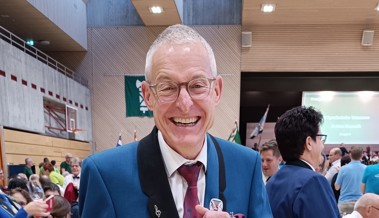 Musikgesellschaft gratuliert Silvio Clerici zur Ernennung als Eidgenössischer Veteran