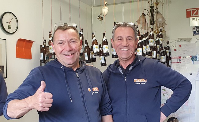 40 Jahre bei der Firma Elektro Tanner AG