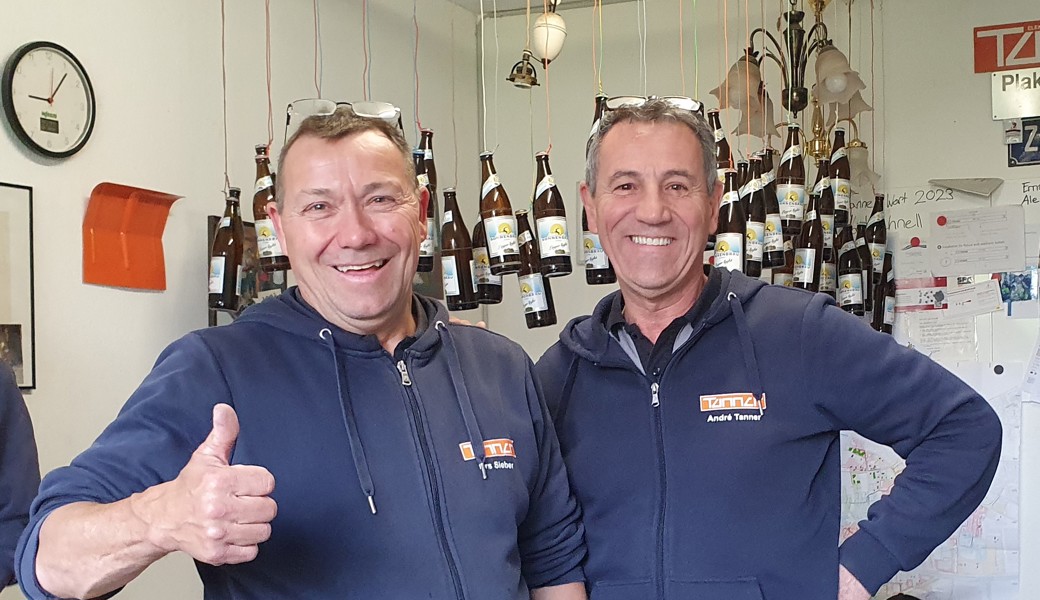 Urs Sieber und André Tanner