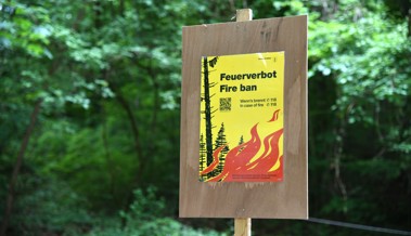 Weil grossflächige Waldbrände drohen: Feuerverbot im Wald gilt ab Freitag