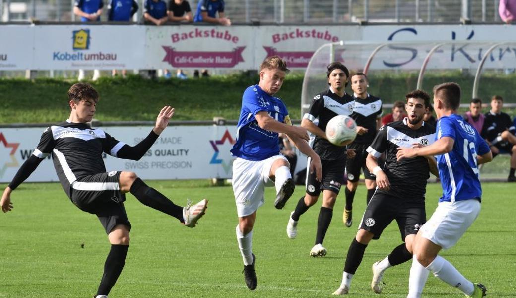 Positionskämpfe in der 2. Liga interregional.