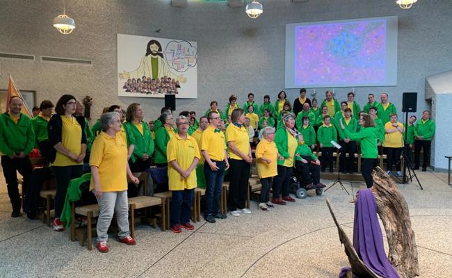 Sunsingers sangen im Gottesdienst: «Einfach super, dass Du da bist»