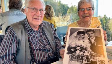 Antonie und Franz Giger feierten die Diamantene Hochzeit