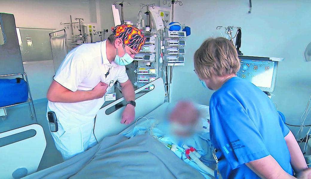 Von 30 hospitalisierten Covidpatienten in der SR RWS sind 19 Personen ungeimpft. 