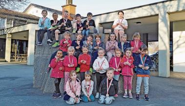 28 Kinder des STV starteten am Rhylauf